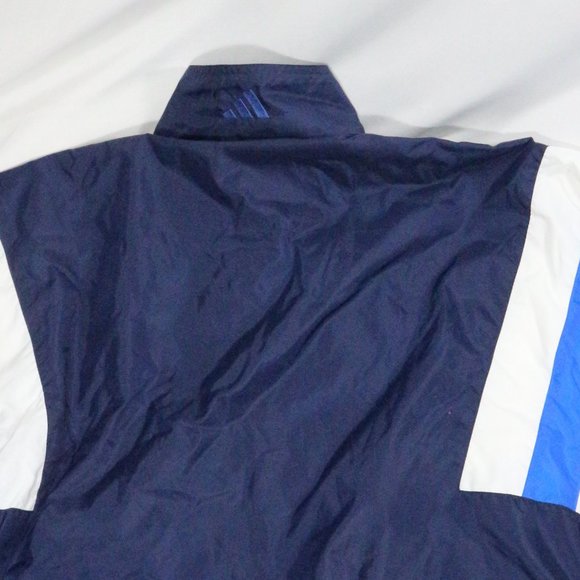 ADIDAS 3 Stripes Colorblock Track Jacket VTG - Picture 7 of 8